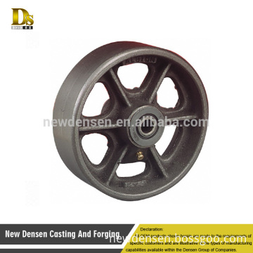 OEM Custom Industrial Cast Iron / Steel / Aluminum Wheel